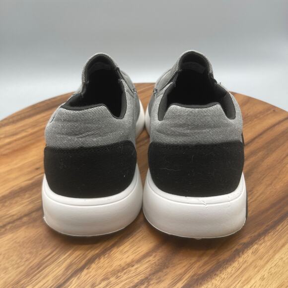 Ortho Comfoot Shoes Mens 9 / 42 Gray Anti Slip Comfort Orthopedic Slip On Boat - Picture 4 of 8